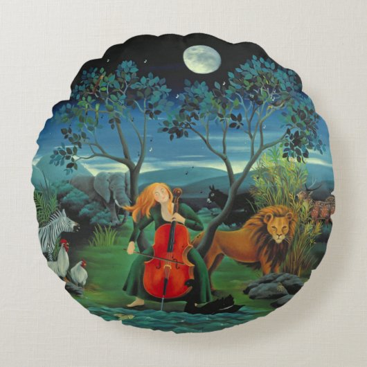 密造酒のソナタ2006年 ラウンドクッション (正面)