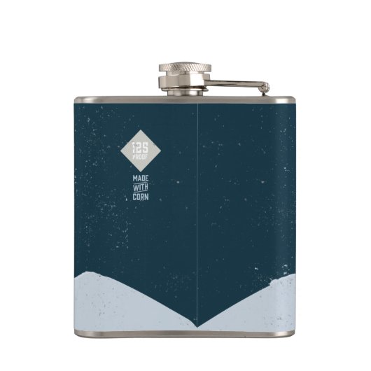 密造酒のフラスコ フラスク (裏面)