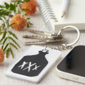 密造酒のボトル キーホルダー (正面右)