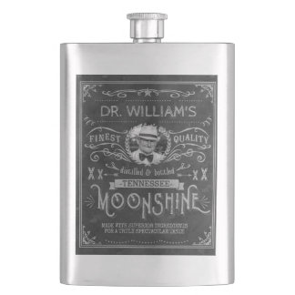 密造酒の田舎者の薬のヴィンテージのカスタムな灰色 フラスク