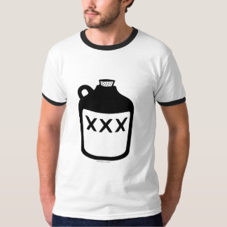 密造酒-黒の水差し Tシャツ