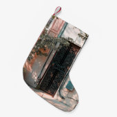 密閉緑造鉄製防犯扉 スモールクリスマスストッキング (正面 (吊り時))