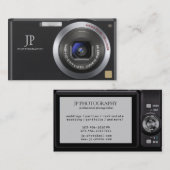 密集したデジタルカメラのカメラマンの名刺 名刺 (正面/裏面)