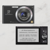 密集したデジタルカメラのカメラマンの名刺 名刺 (正面/裏面)