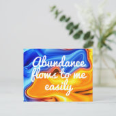 富が私に流れ着く法則 ポストカード (スタンド正面)