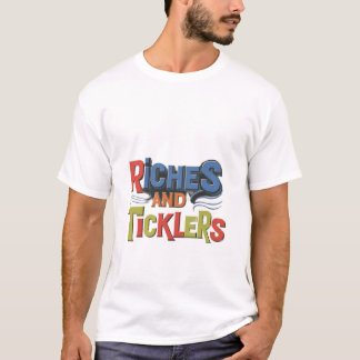 「富とトリクル:インスパイアの引用文を目指す Tシャツ