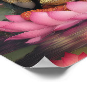 富と幸運のラクシュミの女神 ポスター (角)