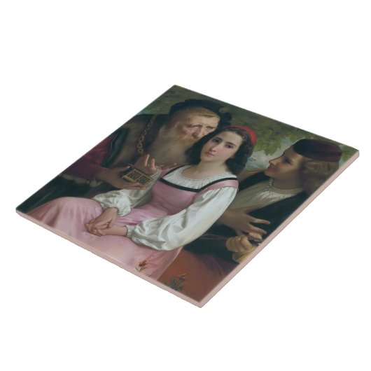 富と愛の間(by Bouguerau) タイル (側面)