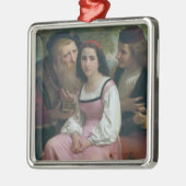 富と愛の間(by Bouguerau) メタルオーナメント (左)
