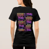 富と知恵のTシャツ トライブレンドTシャツ (裏面)