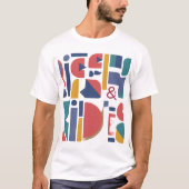 富と謎 Tシャツ (正面)