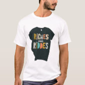 富と謎 Tシャツ (正面)