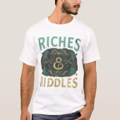 富と謎 Tシャツ (正面)