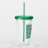 富と豊かさの確認 アクリルタンブラー (右)