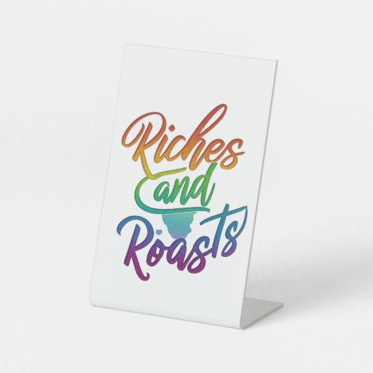 「富と野獣」 台座サイン (正面)