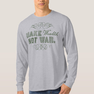 富ない戦争のワイシャツを作って下さい Tシャツ