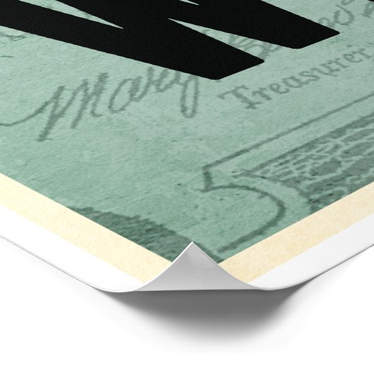 富の作成 ポスター (角)