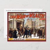 富の戦争 – はがき (正面/裏面)