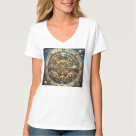 富の流れシジル Tシャツ