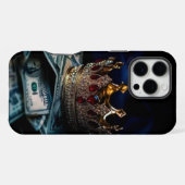 富の王冠 iPhoneケース (裏面横)