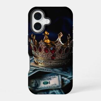 富の王冠 iPhone 16ケース