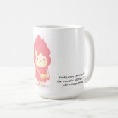 富の誘致 コーヒーマグカップ (正面右)