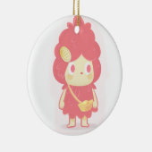 富の誘致 セラミックオーナメント (右)