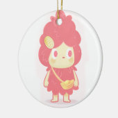 富の誘致 セラミックオーナメント (左)