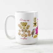 富の黙想 コーヒーマグカップ (左)