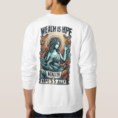 富は希望の味方 スウェットシャツ (裏面)