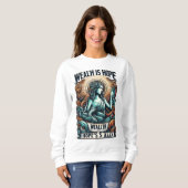 富は希望の味方 スウェットシャツ (正面フル)