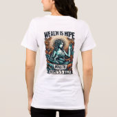 富は希望の味方 トライブレンドＴシャツ (裏面)