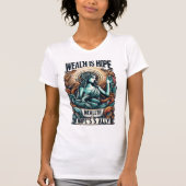 富は希望の味方 Tシャツ (正面)