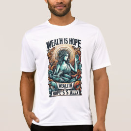 富は希望の味方 Tシャツ