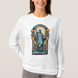 富は希望の味方 Tシャツ