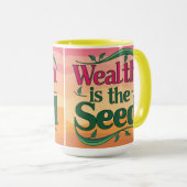 富は種 マグカップ (正面右)