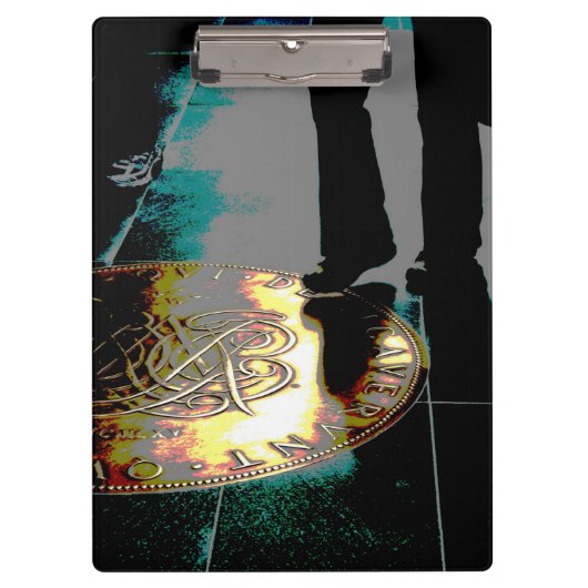 富への一歩かもしれない2!!! – クリップボード (正面)