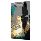 富への一歩！ – デジタルアート – クリップボード (左)