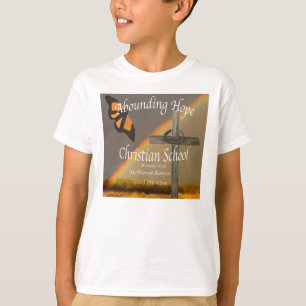 富む希望のキリスト教の学校のTシャツ Tシャツ