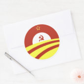 富を広める ラウンドシール (封筒)