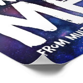 富を引き付ける法律に金が流れ込む ポスター (角)