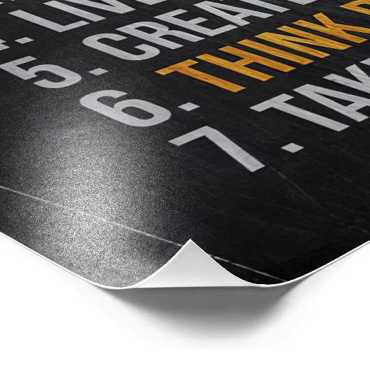 富を得る方法を投資家に教える フォトプリント            (角)