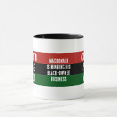 富を生み出すために設立された黒人経営の事業 マグカップ (中央)