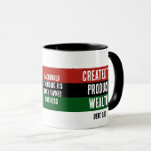 富を生み出すために設立された黒人経営の事業 マグカップ (正面右)