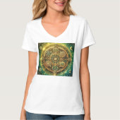 富フロー記号2 Tシャツ (正面)