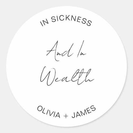 富モダン宝の宝結婚引のバッグ ラウンドシール (正面)