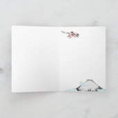 富士および桜カード カード (内部)