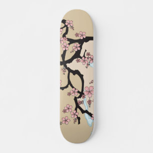 富士および桜: スケートボード(桜版) スケートボード