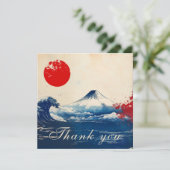 富士とのジャポネスク調和に感謝 サンキューカード (スタンド正面)