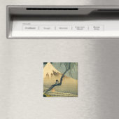 富士と少年,北斎山富士と少年,北斎,浮世絵 マグネット (インサイチュ (食洗機))